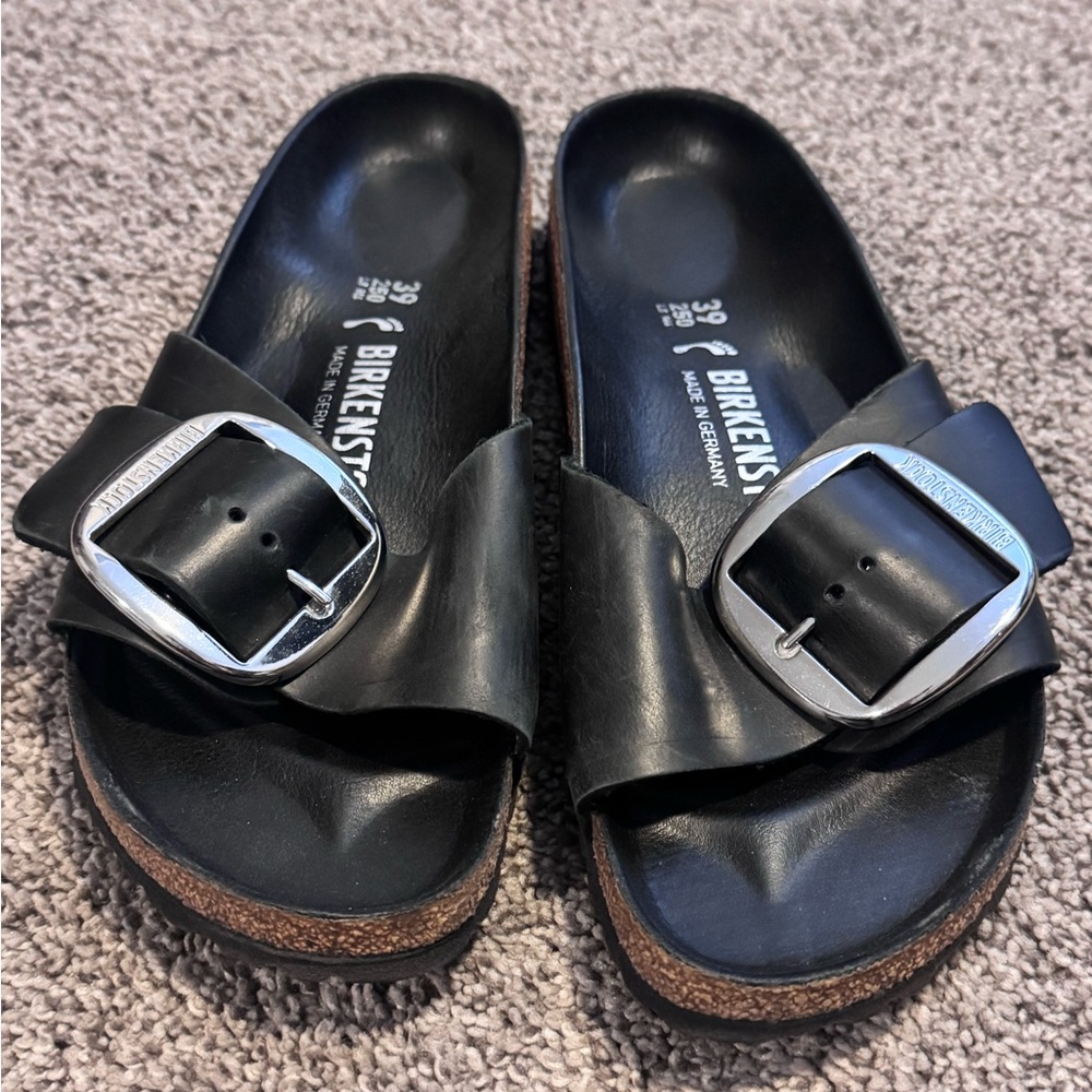 Birkenstock Madrid black sandals